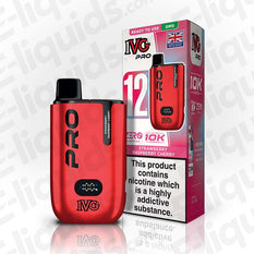 IVG Pro 12 0mg Prefilled Pod Kit Strawberry Raspberry Cherry