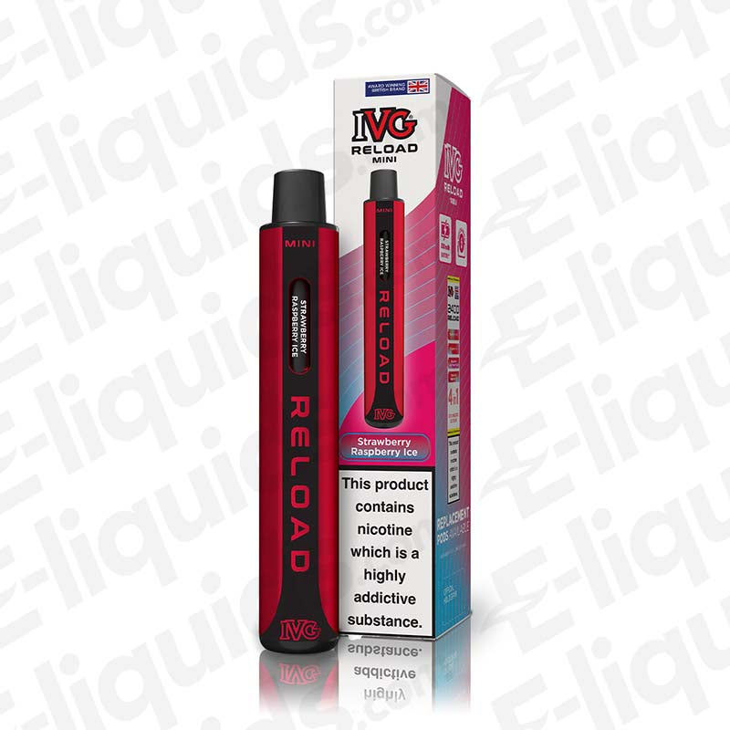 IVG Reload Mini 20mg Prefilled Pod Kit Strawberry Raspberry Ice