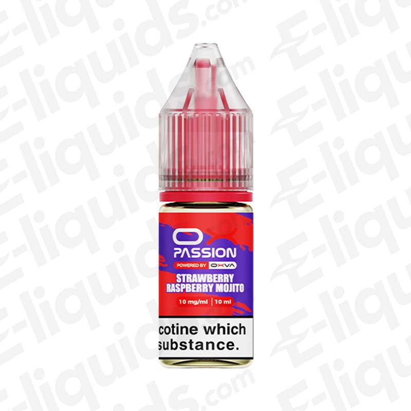 Strawberry Raspberry Mojito OX Passion Nic Salt E-liquid by OXVA