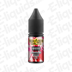 Smash Salts 6500 Strawberry Smash 10mg Nic Salt E-liquid
