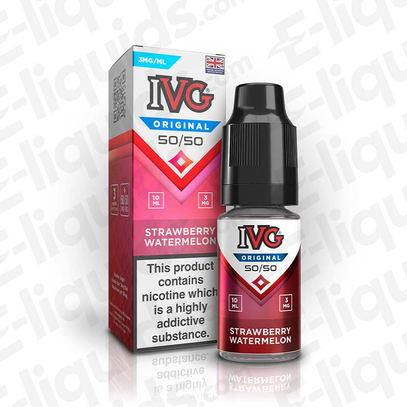 IVG Strawberry Watermelon 50/50 Vape Juice