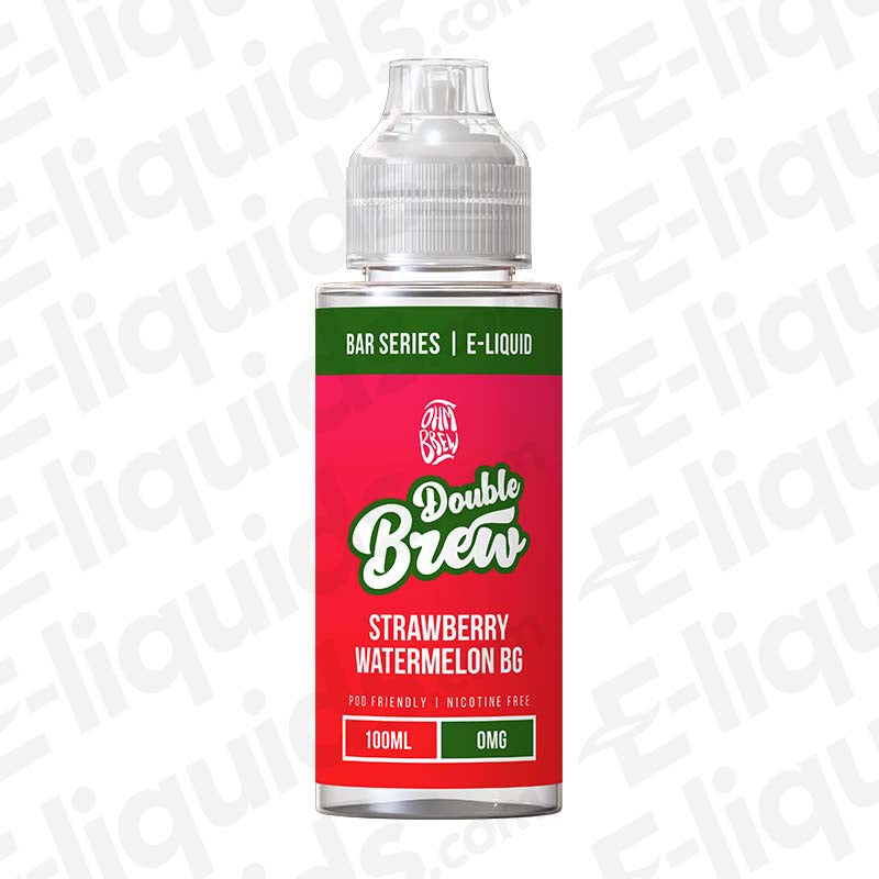 Ohm Brew Double Brew Strawberry Watermelon BG 100ml Shortfill E-liquid
