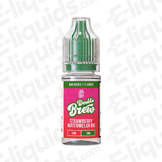 Ohm Brew Double Brew Bar Series Strawberry Watermelon Bubblegum 5mg Nic Salt E-liquid