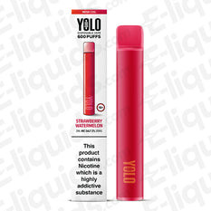 YOLO Mesh M600 20mg Disposable Vape Strawberry Watermelon