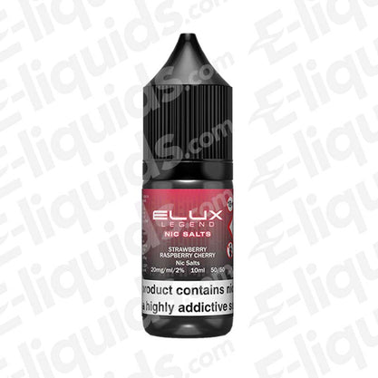 Strawberry Raspberry Cherry Nic Salt E-liquid by Elux Legend