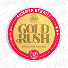 Gold Bar Gold Rush 12mg Summer Berries Nicotine Pouches
