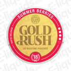Gold Bar Gold Rush 18mg Summer Berries Nicotine Pouches