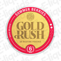 Gold Bar Gold Rush 6mg Summer Berries Nicotine Pouches