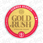 Gold Bar Gold Rush 6mg Summer Berries Nicotine Pouches