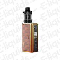 Voopoo Drag 5 Vape Mod Kit with UFORCE-X tank, perfect for MTL and DTL vaping, stylish design and advanced features.