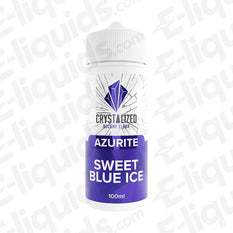 Crystalized Azurite Sweet Blue Ice 100ml Shortfill E-liquid