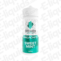 Malachite Crystalized Sweet Mint 100ml Shortfill E-liquid