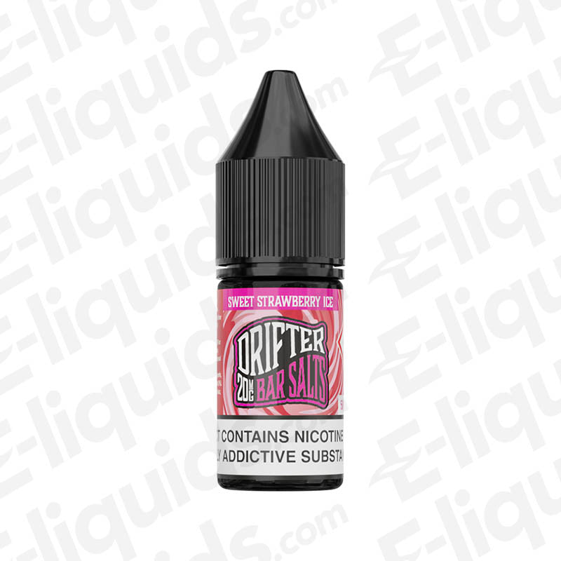 Drifter Bar Salts Sweet Strawberry Ice 20mg Nic Salt E-liquid