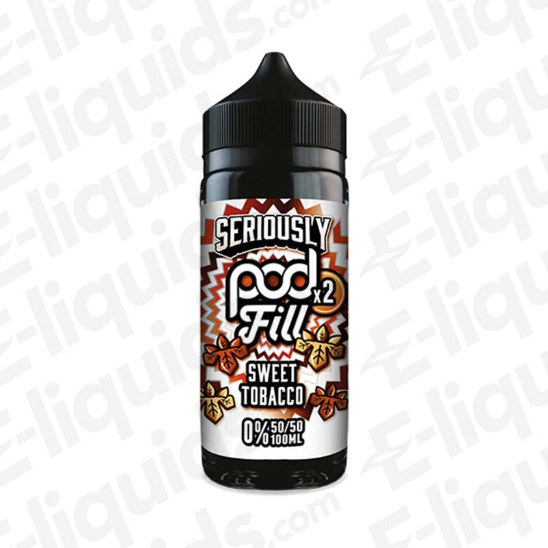 Doozy Vape Co Seriously Pod Fill 2 Sweet Tobacco 100ml Shortfill E-liquid