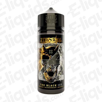 The Black Ice 70/30 100ml Shortfill Vape Juice by Zeus Juice