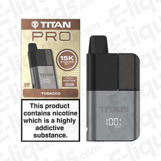 Titan Pro Tobacco 20mg Prefilled Pod Kit