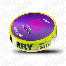 Nasty Nicpax Triple Berry 30mg Nicotine Pouches