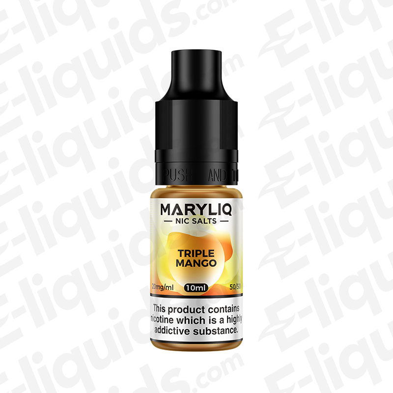 Maryliq Triple Mango 20mg Nic Salt E-liquid