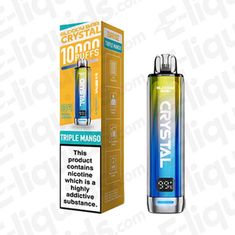Bloody Bar Crystal 10K 20mg Prefilled Pod Kit Triple Mango