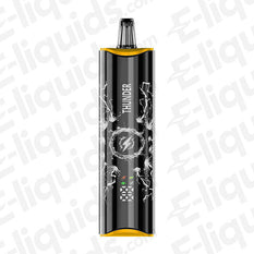 NEXEL Thunder Prefilled Pod Kit with sleek black design and storm-themed graphics perfect for vaping enthusiasts.