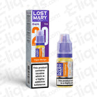 Lost Mary Nic Salt Vape Juice Triple Mango 10ml bottle with 20mg/ml strength, suitable for pod kits and mouth to lung devices.