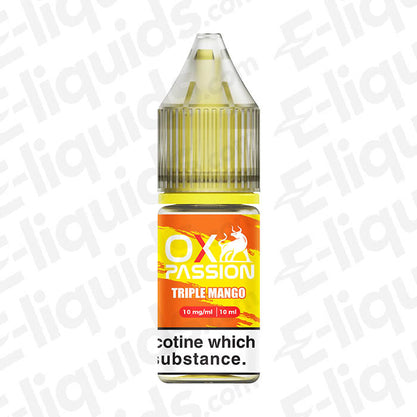 Triple Mango OX Passion Nic Salt E-liquid by OXVA