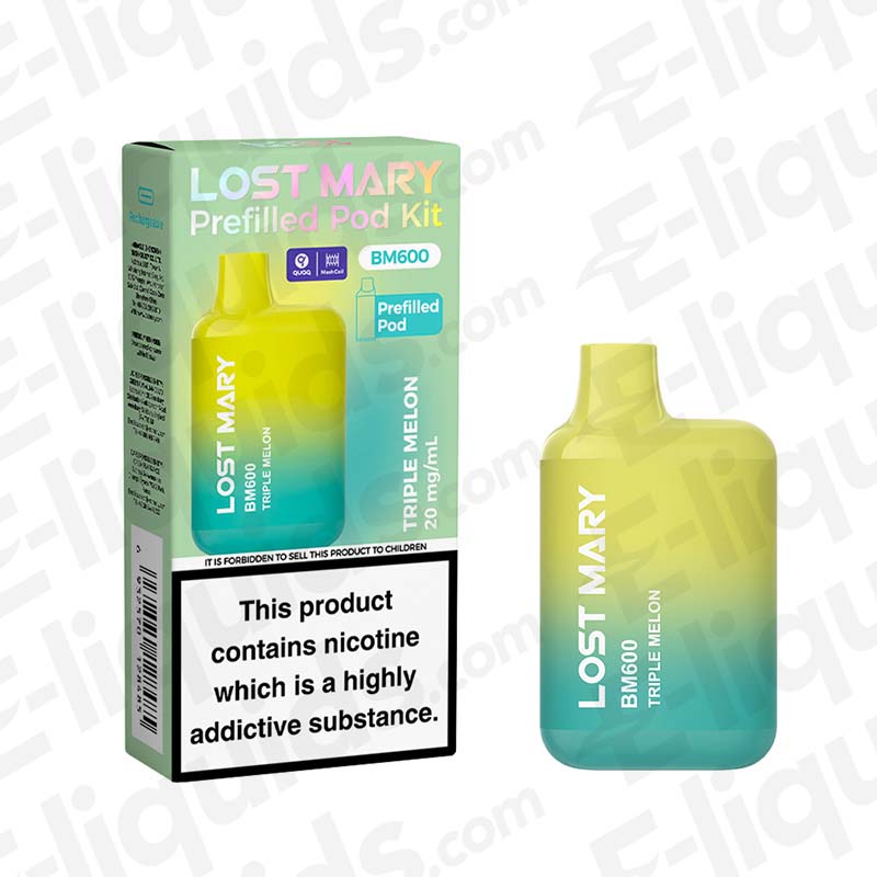 Lost Mary BM600 Prefilled Pod Kit Triple Melon