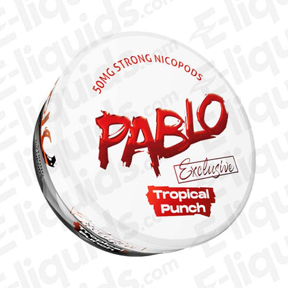 Pablo Exclusive Tropical Punch Flavoured 50mg Nicotine Pouches