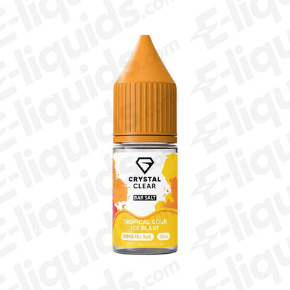 Crystal Clear Nic Salt E-liquid Tropical Ice Blast