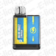 Blue Razz Lemonade Disposable Vape Device by Vapengin, featuring vibrant blue and yellow design for refreshing flavor.
