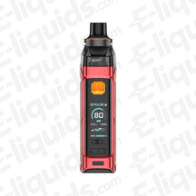 Vaporesso Armour G Vape Pod Kit in red, featuring adjustable wattage and digital display for enhanced vaping.
