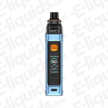 Vaporesso Armour G Vape Pod Kit in blue, showcasing adjustable wattage and sleek design for optimal vaping performance.