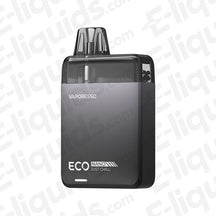 Vaporesso Eco Nano Metal Edition Vape Kit, sleek and user-friendly device for novice vapers, featuring 2ML pod capacity.