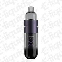 Vaporesso x Moti X Mini Vape Pod Kit in sleek black design, ideal for compact and stylish on-the-go vaping.
