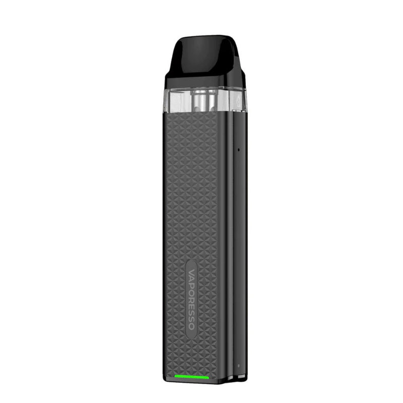 Vaporesso XROS 3 Mini Space Grey Vape Pod Kit with 1000mAh battery and 2ml RDTL pod, ideal for beginners seeking simplicity.