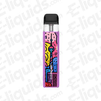 Vaporesso XROS 4 Mini Pod Kit with vibrant design for enhanced flavor and longevity in vaping.