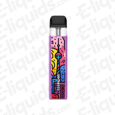 Vaporesso XROS 4 Mini Pod Kit with vibrant design for enhanced flavor and longevity in vaping.