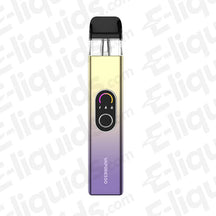 Vaporesso XROS 4 Pod Kit in stylish gradient design for enhanced vaping experience with COREX technology.