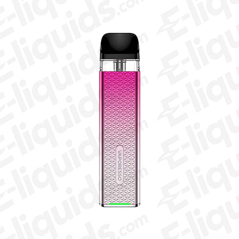 Vaporesso XROS 3 Mini Rose Pink Vape Pod Kit with 1000mAh battery for extended vaping, featuring refillable RDTL pod.