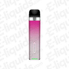 Vaporesso XROS 3 Mini Rose Pink Vape Pod Kit with 1000mAh battery for extended vaping, featuring refillable RDTL pod.