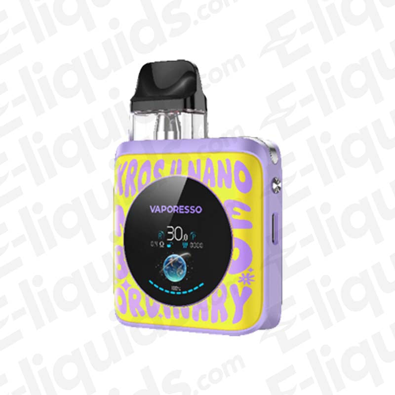 Vaporesso XROS 4 Nano Titanium Silver Pod Kit | 1350mAh Vaporesso XROS 4 Nano Titanium Silver Pod Kit | 1350mAh