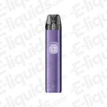ELF BAR ELFX 2 Velvet Purple Pod Kit in sleek velvet purple finish with black pod top, compact refillable vape device.