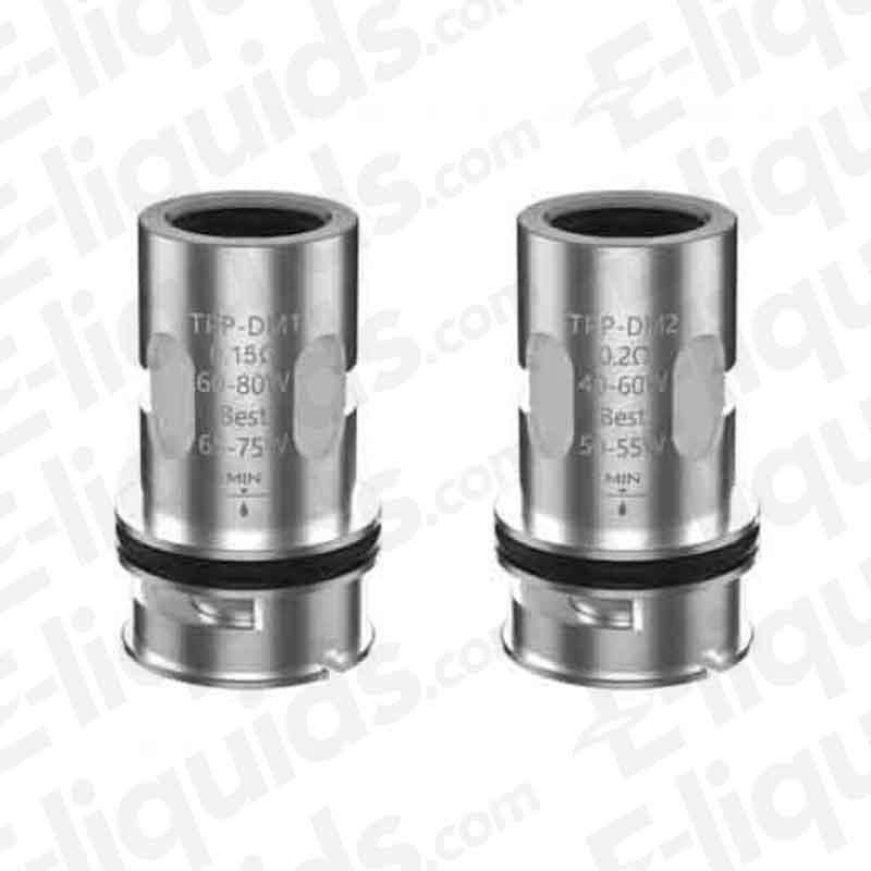 Voopoo TPP Mesh DM1 0.15 Ohm Coils for Drag Series, Pack of 3, features innovative mesh and enhanced atomization for bold flavor.