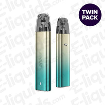 VooPoo Argus G2 Mini Pod Kit twin pack featuring two compact vaping devices.