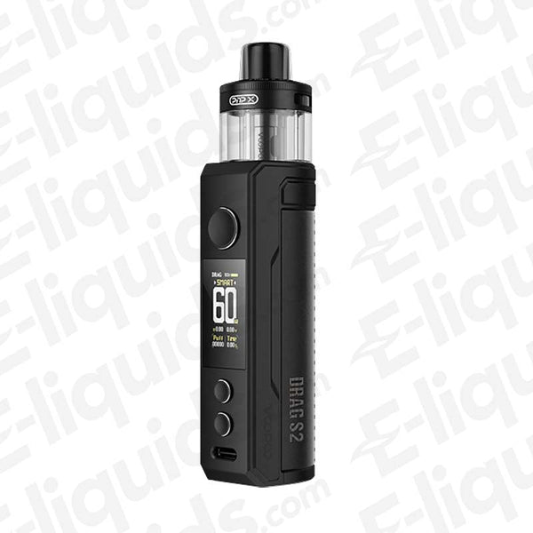 Voopoo Drag S2 Spray Black Mod Pod Kit | E-liquids.com Voopoo Drag S2 Spray Black Mod Pod Kit | E-liquids.com