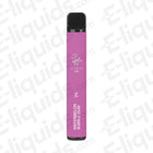 Watermelon Bubble Gum Disposable Vape Device by Elf Bar, 2% nicotine, featuring a vibrant pink design.