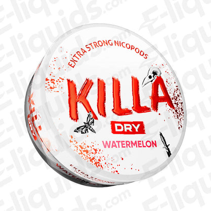 Killa Watermelon Dry 16.5mg Nicotine Pouches