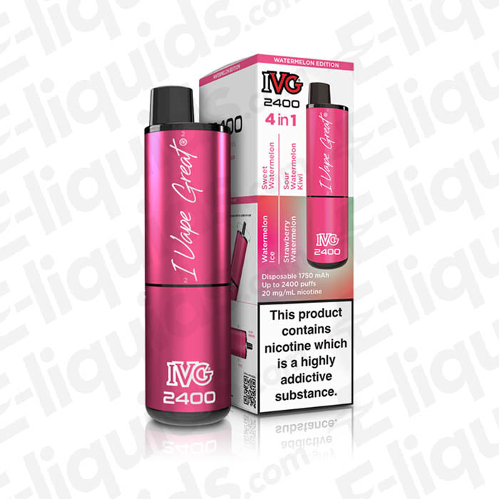IVG 2400 4-in-1 Shisha Edition Prefilled Pod Kit | E-liquids.com IVG 2400 4-in-1 Shisha Edition Prefilled Pod Kit | E-liquids.com