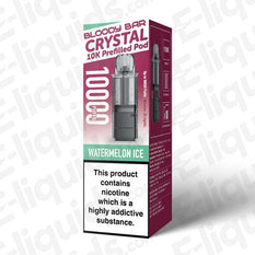 Bloody Bar Crystal 10K 20mg Prefilled Pods Watermelon Ice