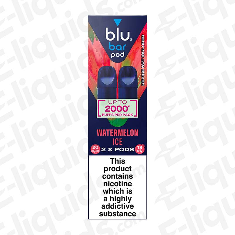 Blu Bar Blu Box Blueberry Sour Razz Prefilled Pod | 20mg Blu Bar Blu Box Blueberry Sour Razz Prefilled Pod | 20mg
